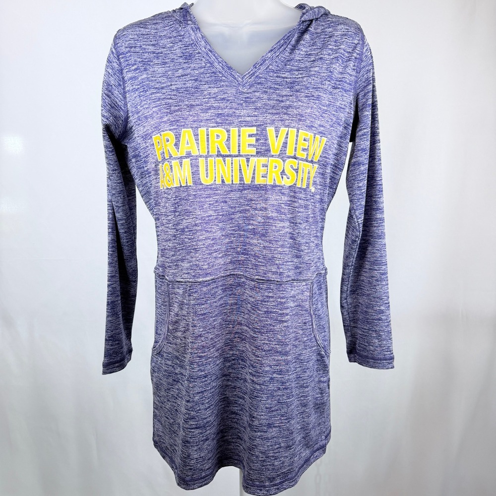 Prairie View A&M University PVAMU Hoodie Dress Womens M Purple Panthers HBCU